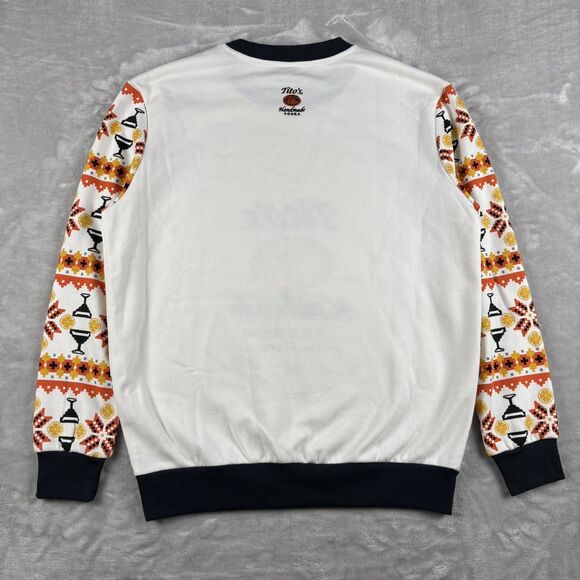 Tito's Handmade Vodka Ugly Christmas Party Sweater Mens Size L Austin Texas EUC - Picture 2 of 9